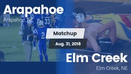 Matchup: Arapahoe  vs. Elm Creek  2018