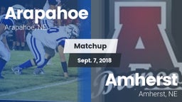 Matchup: Arapahoe  vs. Amherst  2018
