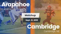 Matchup: Arapahoe  vs. Cambridge  2018