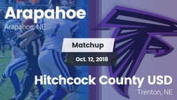 Matchup: Arapahoe  vs. Hitchcock County USD  2018