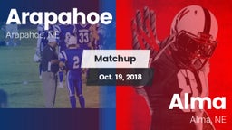 Matchup: Arapahoe  vs. Alma  2018