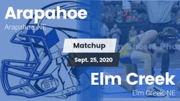 Matchup: Arapahoe  vs. Elm Creek  2020