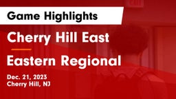 Cherry Hill East  vs Eastern Regional  Game Highlights - Dec. 21, 2023