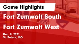 Fort Zumwalt South  vs Fort Zumwalt West Game Highlights - Dec. 8, 2021