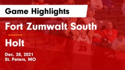 Fort Zumwalt South  vs Holt  Game Highlights - Dec. 28, 2021