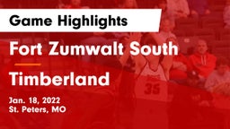 Fort Zumwalt South  vs Timberland  Game Highlights - Jan. 18, 2022