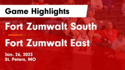 Fort Zumwalt South  vs Fort Zumwalt East  Game Highlights - Jan. 26, 2023