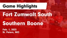 Fort Zumwalt South  vs Southern Boone  Game Highlights - Feb. 1, 2023