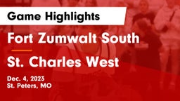 Fort Zumwalt South  vs St. Charles West  Game Highlights - Dec. 4, 2023