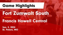 Fort Zumwalt South  vs Francis Howell Central  Game Highlights - Jan. 3, 2024