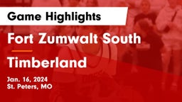Fort Zumwalt South  vs Timberland  Game Highlights - Jan. 16, 2024