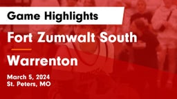 Fort Zumwalt South  vs Warrenton  Game Highlights - March 5, 2024