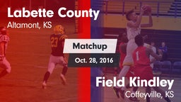 Matchup: Labette County High vs. Field Kindley  2016