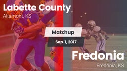 Matchup: Labette County High vs. Fredonia  2017