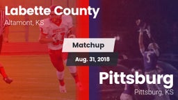 Matchup: Labette County High vs. Pittsburg  2018