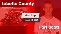 Matchup: Labette County High vs. Fort Scott  2018