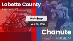 Matchup: Labette County High vs. Chanute  2018