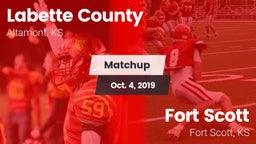 Matchup: Labette County High vs. Fort Scott  2019