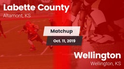 Matchup: Labette County High vs. Wellington  2019