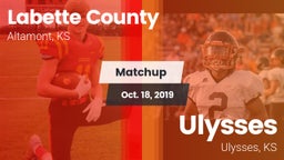 Matchup: Labette County High vs. Ulysses  2019