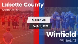 Matchup: Labette County High vs. Winfield  2020