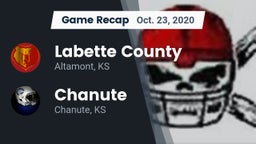 Recap: Labette County  vs. Chanute  2020