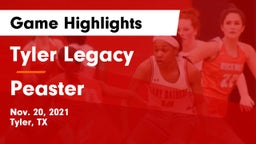 Tyler Legacy  vs Peaster  Game Highlights - Nov. 20, 2021