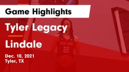 Tyler Legacy  vs Lindale  Game Highlights - Dec. 10, 2021
