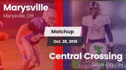 Matchup: Marysville High vs. Central Crossing  2016