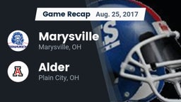 Recap: Marysville  vs. Alder  2017