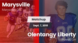 Matchup: Marysville High vs. Olentangy Liberty  2018