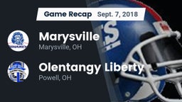 Recap: Marysville  vs. Olentangy Liberty  2018