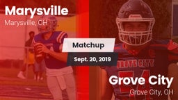 Matchup: Marysville High vs. Grove City  2019