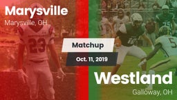 Matchup: Marysville High vs. Westland  2019