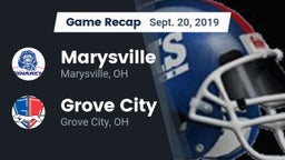 Recap: Marysville  vs. Grove City  2019