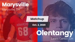 Matchup: Marysville High vs. Olentangy  2020