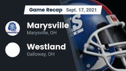 Recap: Marysville  vs. Westland  2021