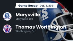 Recap: Marysville  vs. Thomas Worthington  2021