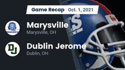 Recap: Marysville  vs. Dublin Jerome  2021