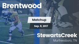 Matchup: Brentwood High vs. StewartsCreek  2017