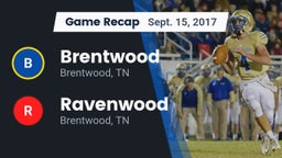 Recap: Brentwood  vs. Ravenwood  2017