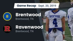 Recap: Brentwood  vs. Ravenwood  2019