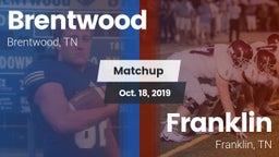 Matchup: Brentwood High vs. Franklin  2019