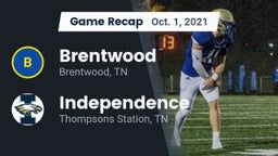 Recap: Brentwood  vs. Independence  2021