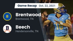 Recap: Brentwood  vs. Beech  2021