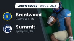 Recap: Brentwood  vs. Summit  2022