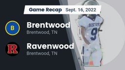 Recap: Brentwood  vs. Ravenwood  2022
