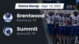 Recap: Brentwood  vs. Summit  2023