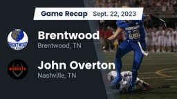 Recap: Brentwood  vs. John Overton  2023
