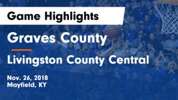 Graves County  vs Livingston County Central Game Highlights - Nov. 26, 2018